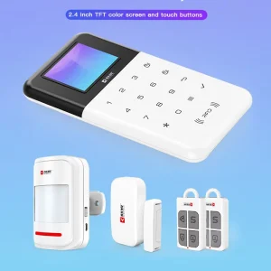 Smart Home Security System Anti-Theft Device Kit with WiFi and GSM Network Connectivity