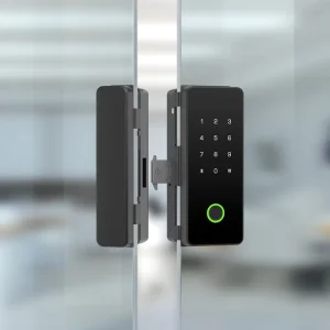 Smart Home Security System Keyless Entry Wifi Enabled App Password Electronic Security Door Lock for Office Glass Doors