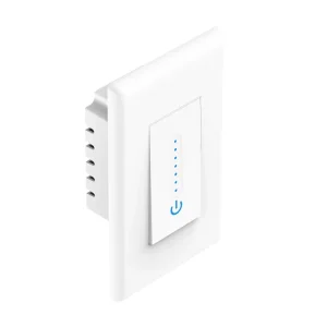 Smart Home Solutions System Smart Light Dimmer Switch Wifi Zigbee 1 Gang Wall Light Control Switch for Tuya smart Life