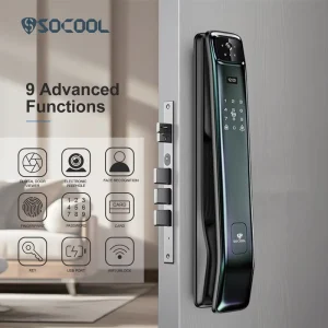 Smart Home System Full Automatic Security Door Lock System Electric Keyless Digital Fingerprint Smart Door Lock