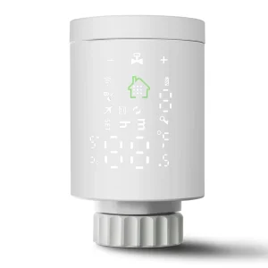 Smart Home System Wifi Thermostat Modern Design Thermostatic Radiator Valve Hotels Zigbee Control ABS PC Water Heating 230v 220v
