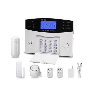 Smart Home Tuya WiFi Anti Intruder GSM Security Alarms 200 Wireless & 8 Wired Alarm Systems with Cameras