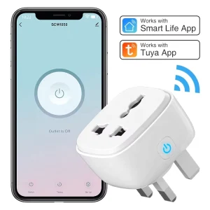 Smart Home Universal Remote Control Socket WIFI Power EU UK US Plug Extension Socket