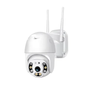 Smart Home WIFI Camera 1080P 4MP PTZ Outdoor Wireless Waterproof IP66 Camera with Two Way Audio 1 Year Warranty