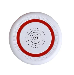 Smart Home Wireless Security System Alarm Sound ABS Material 433MHz Frequency