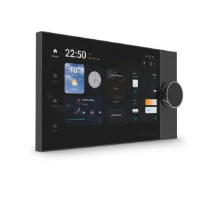 Smart Home Zigbee Gateway 8inches Touch Screen Control Panel with Rotary Knob Smart Hub for IoT Automation System