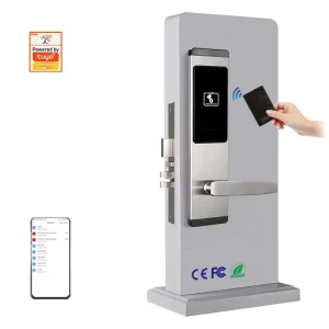 Smart Hotel IC Card electronic Sliding Door Lock with Key Access Code and Customizable Language Options