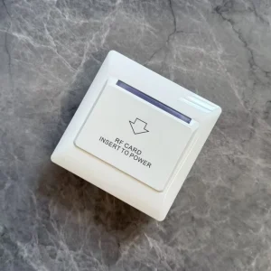 Smart Hotel Room Energy Saving Switch European Standard Plastic Cardholder Power Saver Switch