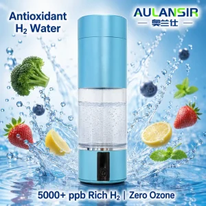 Smart Hydrogen-rich Water Cup for Making Hydrogen-rich Water Suitable for Everyday Use; Antioxidant and Health Benefits