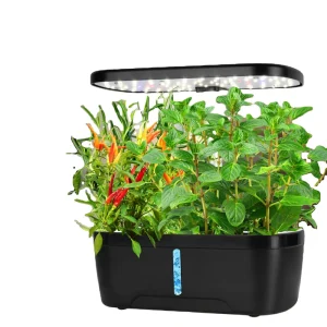 Smart Hydroponic Vegetable Growing Light Indoor Vertical Garden Hydroponics Grow Kit 6 Pods