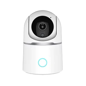 Smart Indoor 3MP HD Resolution 2.4GHz Mini Wireless Security Monitor Camera ABS Motion Sensor Micro SD Storage
