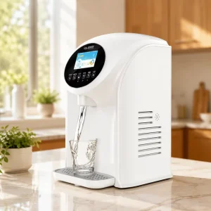 Smart Instant Temp Hot Cold Hydrogen Water System 5 Stage Electrolysis 800ppb Hydrogen Plastic 4 Alkaline 3 Desktop Household