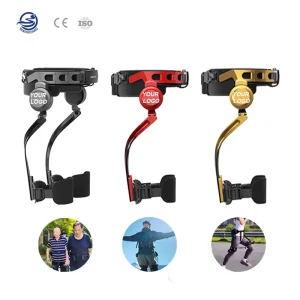 Smart Intelligence AI-Powered Lower Limb Walking Aid Exoskeleton Electric-Powered Knee Hip Support for Hiking Outdoor Use