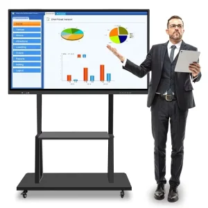Smart Interactive Board 55 65 75 98 Inch Smart Classroom Board Smart Tv 4k UI ultra hd Led Backlit Touch Screen Education