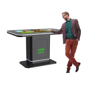 Smart Interactive Touch Screen Table with Object Recognition Multi Touch Digital Display for Showroom Exhibition