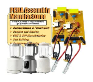 Smart Juicer PCBA Fabrication Service Low Noise Silent PCB Control ODM for Modern Home Kitchen Quiet Extraction Gadgets