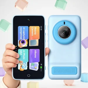 Smart Kids Digital Camera WIFI File Transmission, Image Edit Graffiti Drawing AI Art Picture Generation Gift