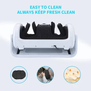 Smart Kneading Foot Therapy Machine Adjustable Pressure Calf Massage Portable Design Electric Ottoman Foot Massager