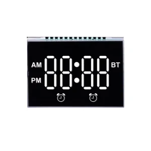 Smart LCD Digital Alarm Clock with Perpetual Calendar Round Screen Electronic Display OEM ODM Custom