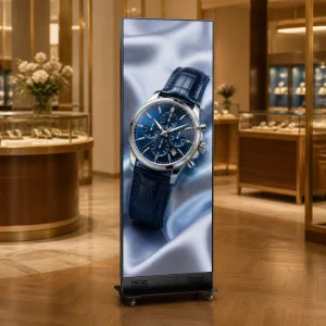 Smart LED Poster Display P2.5 Plug and Play Screen for Watch Retailer Marketing and Boutique Display Solutions B2B Supply OEM