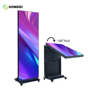 Smart LED Poster Screen P2.5 P2 P1.86 P1.53 Standing Advertising Digital Signage Full HD Indoor LED Banner Display