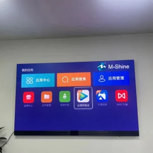 Smart LED TV 108 Inch 4K Resolution Flip Chip COB Full Color Fine Pitch Incredible Visual Experience