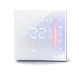 Smart LED Wall-Mounted Thermostat AC601 for Floor Heating with Weekly Programming & WiFi Connectivity