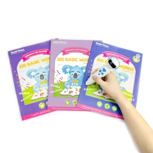 Smart Learning Educational Machine Children Interactive Talking Robot Reading Pen with Audio Books OID Code