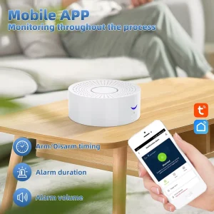 Smart Life APP WiFi Wireless Security Alarm Kit 2.4G Home Anti Theft Door Contact Sensor System Remote Arm Disarm