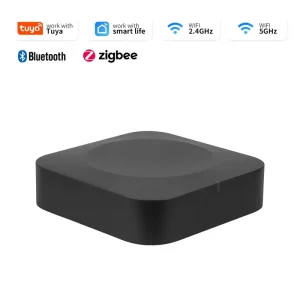 Smart Life Multi Mode Gateway Tuya Zigbee 3.0 for Home App Control 2.4 and 5Ghz WiFi Dual Band Wireless Hub with BLE