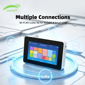 Smart Linked IAQ Analyzer RS485 RJ45 4G WiFi LORA BT Cloud APP Remote Alarm Expandable Gas Sensor Custom Detection Unit