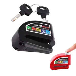 Smart Lock Anti Theft Alloy Steel Universal Waterproof Alarm Disc Brake Lock for Electric Scooter
