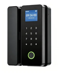 Smart Lock Featuring Multiple Unlocking Methods APP function Fingerprint Metal Smart Lock for Glass Door