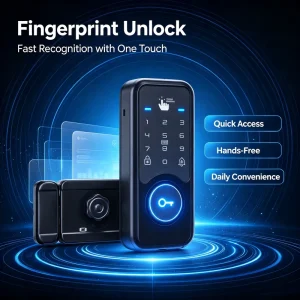 Smart Lock Fingerprint Door Lock Biometric Keyless Entry Digital Electronic Smart Door Lock With Camera for Home Hotel Security