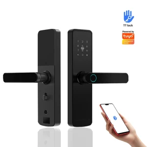 Smart Lock Home Safety Aluminum Door Wood/Steel/Brass Doors Cloud Code Card Tuya App Security System