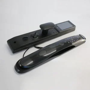 Smart Lock Video Calling Face ID Palmprint Intercom NFC Card Access WiFi App Door Lock