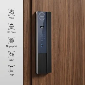 Smart Lock for Aluminum/Wood Doors App Control WiFi Camera Fingerprint Biometric Security Keyless Entry