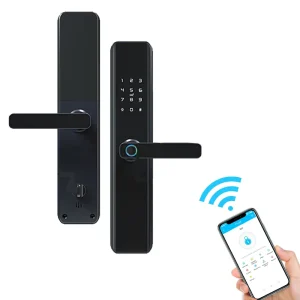 Smart Lock with Silent Operation and Durable Build for Home Comfort Smart Fingerprint Door Lock Intelligent Lock