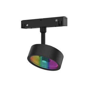 Smart Magnetic Track Spotlight RGBW CCT Tunable 2700K 6500K Zigbee Tuya Dimmable System Magnetic Track Light for Living Room