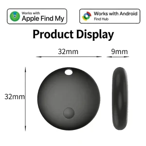 Smart Mini Anti Loss GPS Tracker & Locator Compatible with for Both Apple and Android Devices
