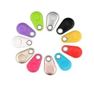 Smart Mini GPS Key Finder Locator for Kids Anti-Loss Positioning Tracker with Alarm for Dogs Cats Wallet Other Valuables