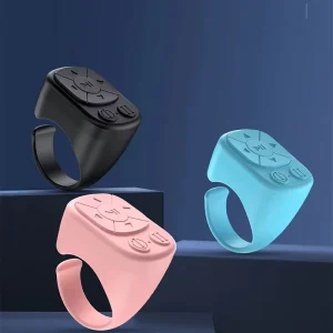 Smart Mini Ring Page Turner Wireless BT Clicker Remote Control for Selfie and Video Controller