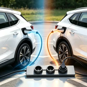 Smart Mode 2 EV Charger 3.5kW 16A Portable EVSE 240V Electric Vehicle Charger V2L Adapter Type 2 GBT APP Control OEM Custom Plug