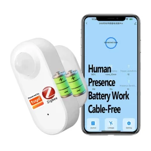 Smart Motion Sensor Zigbee PIR Motion Sensor with Illuminance Value High Sensitivity Support Home Assistant Zigbee2mqtt