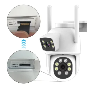 Smart Network Camera with Human Motion Detection Alarm Wifi Wireless Home Security Camera