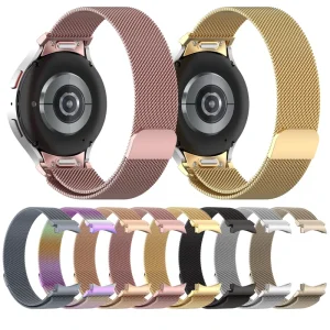 Smart New Metal Milan Bracelet for Watch6 Milan Magnetic Strap for Watch4/5 Magnetic Metal Watch Band