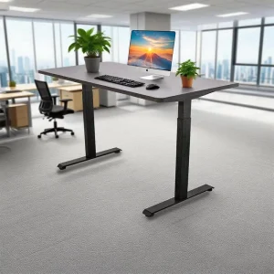 Smart Office Standing Desk Dual Motor Lift Frame Foldable Computer Table for Office