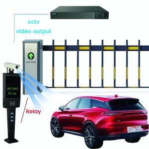 Smart Parking System ANPR LPR Camera License Plate Recognition Durable Painted Steel RS485 TCP IP Indoor Outdoor Access Control