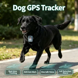 Smart Pet Care GPS Tracker BeiDou & GLONASS 4G Waterproof IP65 Smart Device Real Time with Voice Monitor Remote Buzzer FOTA