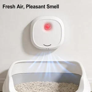 Smart Pet Deodorizer Negative Ion Air Purifier Odor Remover for Cat Dog Urine Smell Home Bathroom Pet